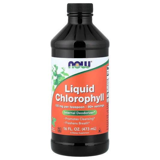 NOW Liquid Chlorophyll 473 ml – زيت كلوروفيل لتنقية الجسم وعاش النفس